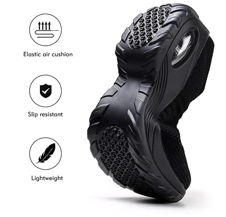 Breathable No-Tie Stretch Shoes