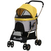 3 In 1 Pet Stroller, Detachable Dog Cat Travel Carriage